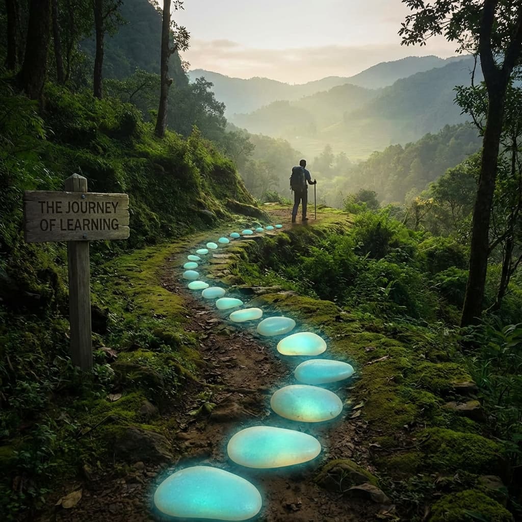 The Stepping Stones of Learning: Why You Don't Have to Be Perfect